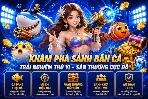 KHÁM PHÁ SẢNH BẮN CÁ OK9, TRẢI NGHIỆM BẮN CÁ ĐỈNH CAO – PHẦN THƯỞNG HẤP DẪN