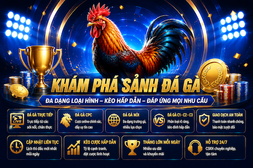 ĐA DẠNG LOẠI HÌNH ĐÁ GÀ OK9,NHIỀU HÌNH THỨC THI ĐẤU – PHÙ HỢP MỌI PHONG CÁCH CƯỢC